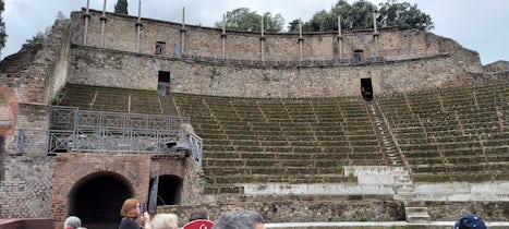Theater at Pompeii - Pink Floyd recorded an album here!