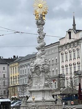 Holy Trinity Column in Linz