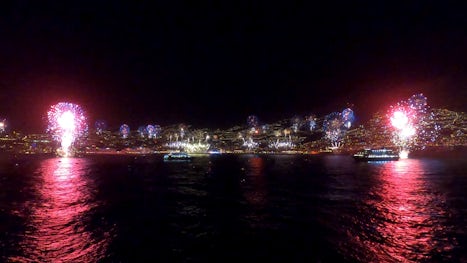 31-12-2021 Fireworks in Funchal, Madeira