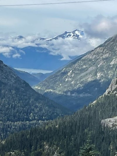 View from White Pass Scenic Railroad