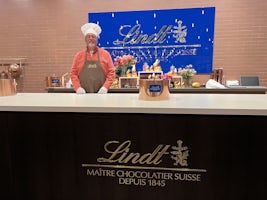 Master Chocolatier class at the Lindt Factory on Zurich, Switzerland