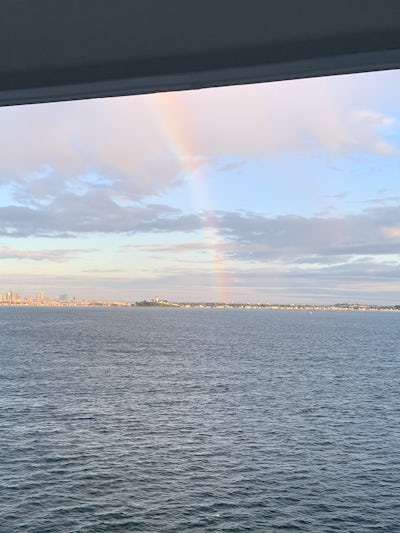 Rainbow over Boston