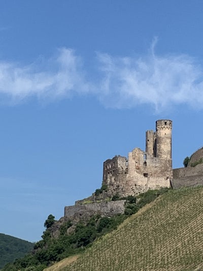A Castle on the Rhine River.