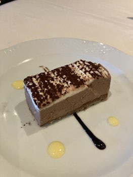 Cold chocolate "cake" (more like a mousse texture) - Delicious!!