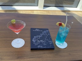 Cosmo and blue lagoon 