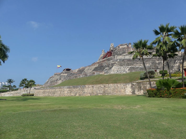Castle San Felipe de Barajas in Cartagena