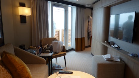 Lounge area of Suite