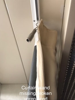 Curtain wand handle broken/missing