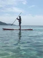 Kayaking, snorkelling and stand up paddling were included in the package.