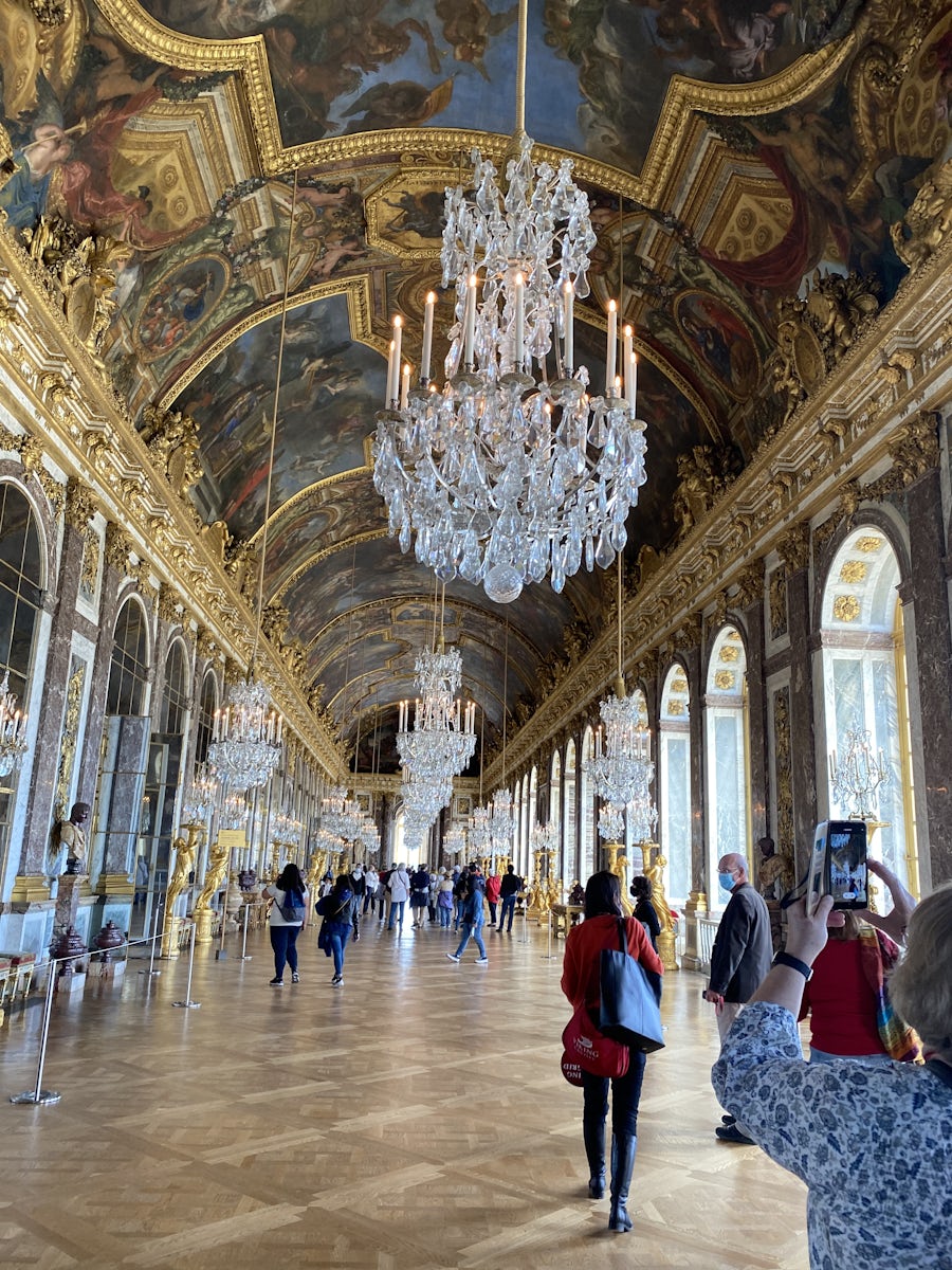 This was an optional excursion to Versailles. 