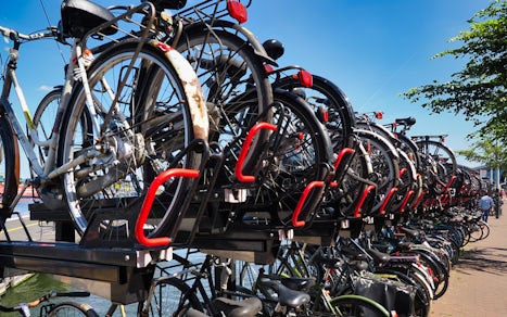 Amsterdam secure bike storage