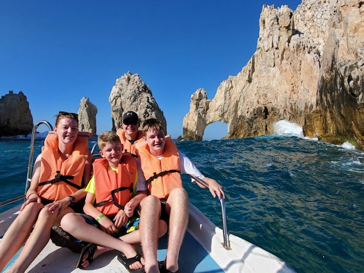 Cabo - glass bottom boat tour