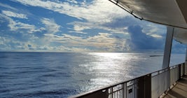 At sea aboard Norwegian Spirit.