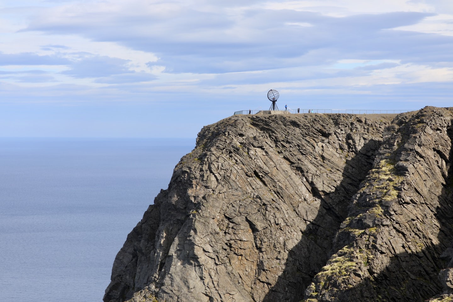 Nordkapp at noontime on a sunny day with almost no people - that’s the situation after the C19 pandemic.