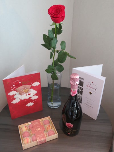St Valentine's Day gifts from the ship
