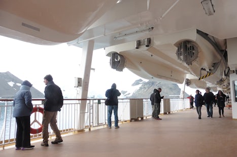 One of the midship decks