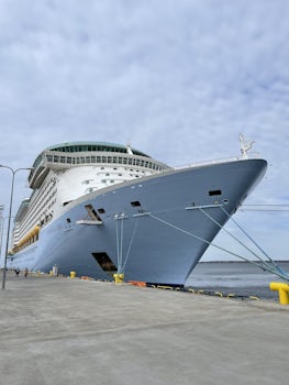 Voyager docked in Tallinn