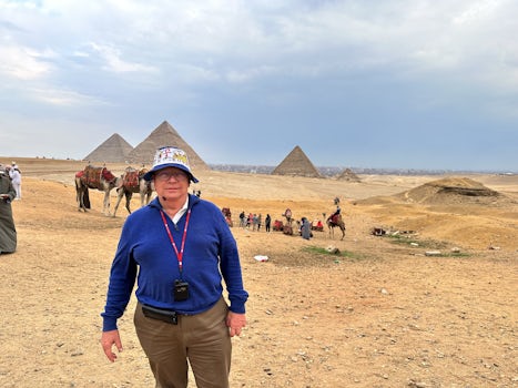 Seeing the pyramids was awesome!