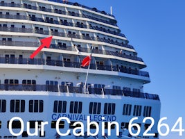 Our aft-facing balcony, which we booked for the Panama Canal transit.  Unfortunately...