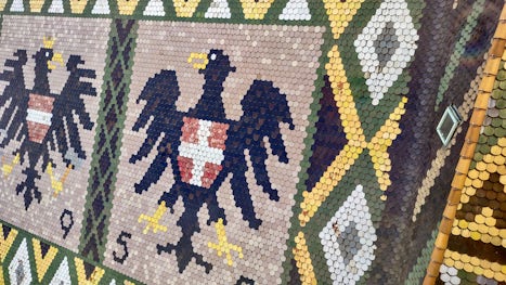 St. Stephen's tile roof in Vienna
