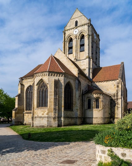 Van Gogh's church in Auvers Sur Oise