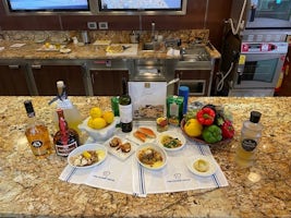 We always love to do a cooking class aboard Riviera or Marina.  This one Viva Espana was excellent.  