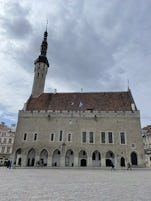 Tallinn city centre town hall. 