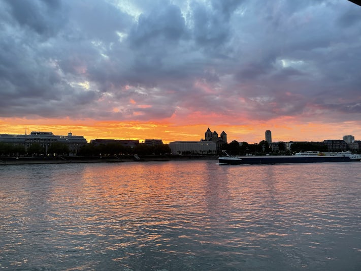 Sunset in Cologne