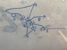 Our route through the Galapagos 