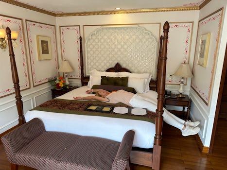 The Maharajah suite - very comfy!