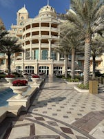 Raffles the Palm Dubai pre cruise