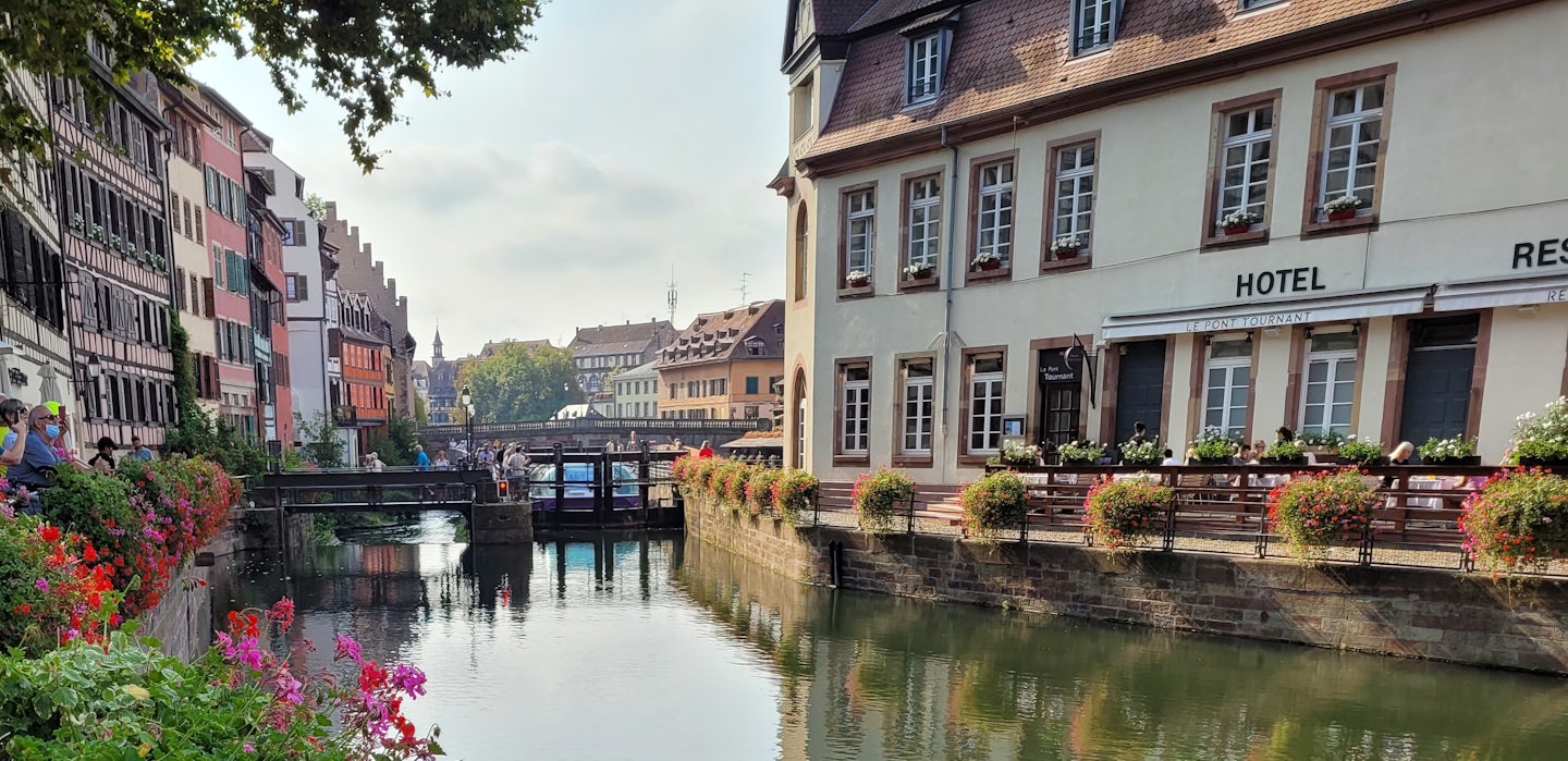 Canal in Strasburg, France