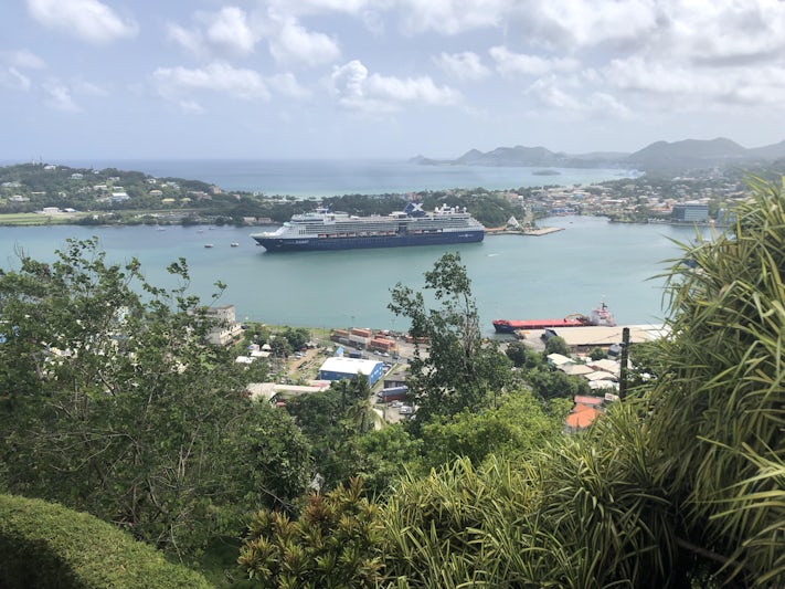 The Summit at port in St. Lucia