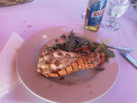Lobster at San Salvadore 