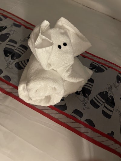 Towel art elephant 