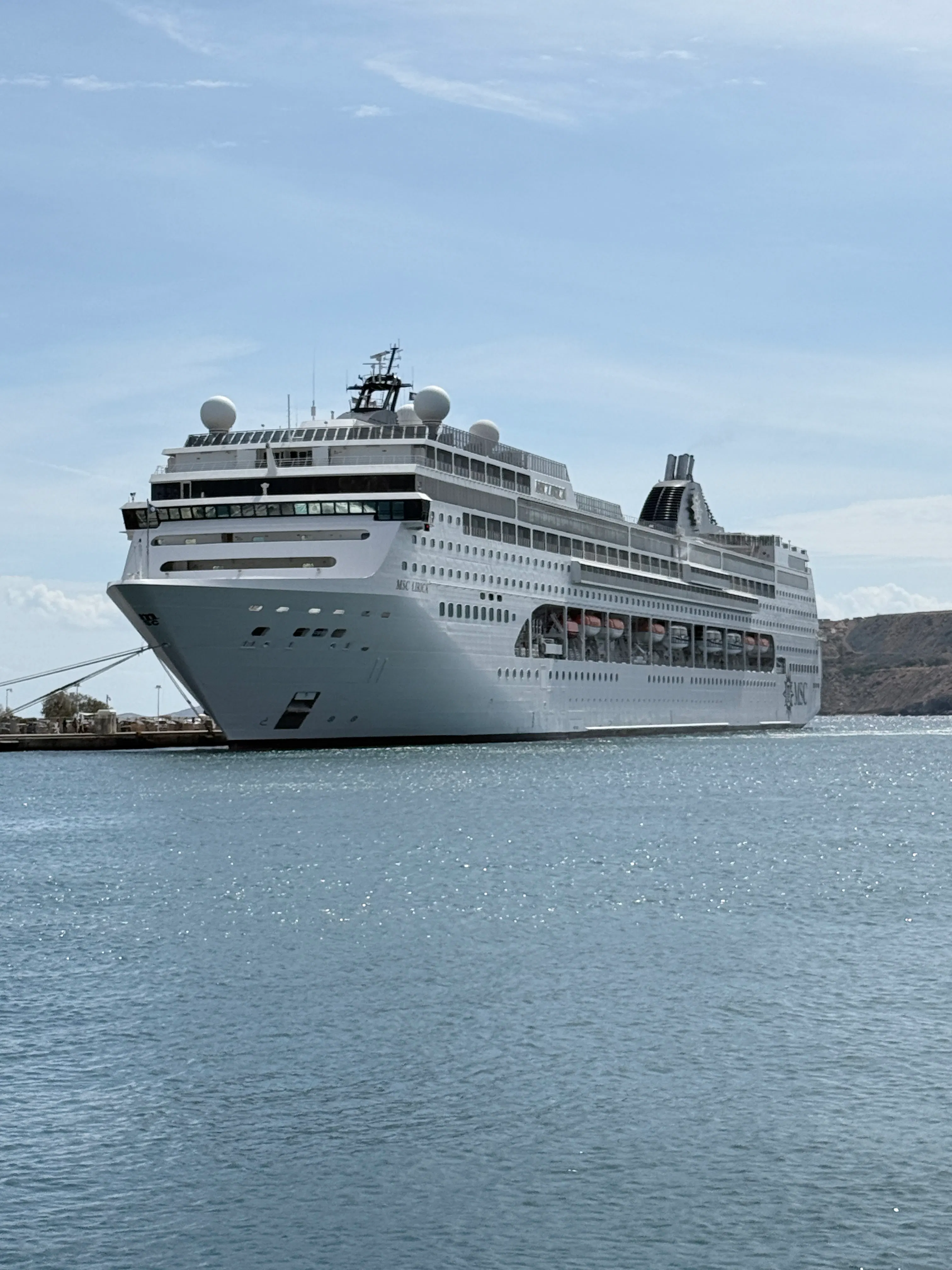 MSC Lirica Cruise Itinerary to Eastern Mediterranean on June 5, 2027