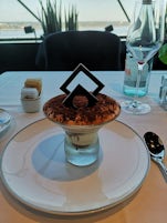 Tiramisu in yacht club restaurant. This was one of their standard deserts available every day. It was delicious!