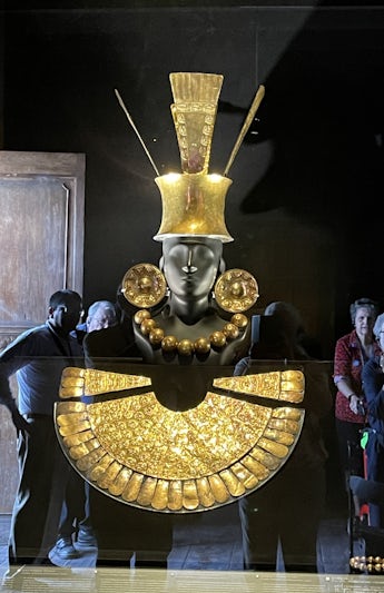 Incan Ruler's adornments, Gold Museum, Lima, Peru