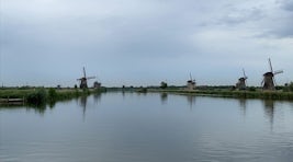 Kinderdijk, Netherlands - a UNESCO site. 