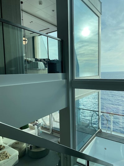 Celebrity Edge Villa 15106 from the stairs