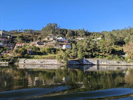 Homes along the Douro