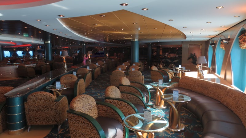 One of the lounges on the MSC Orchestra